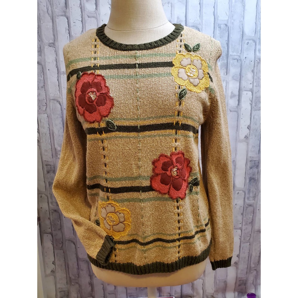 Fall Floral Petite Alfred Dunner Sweater